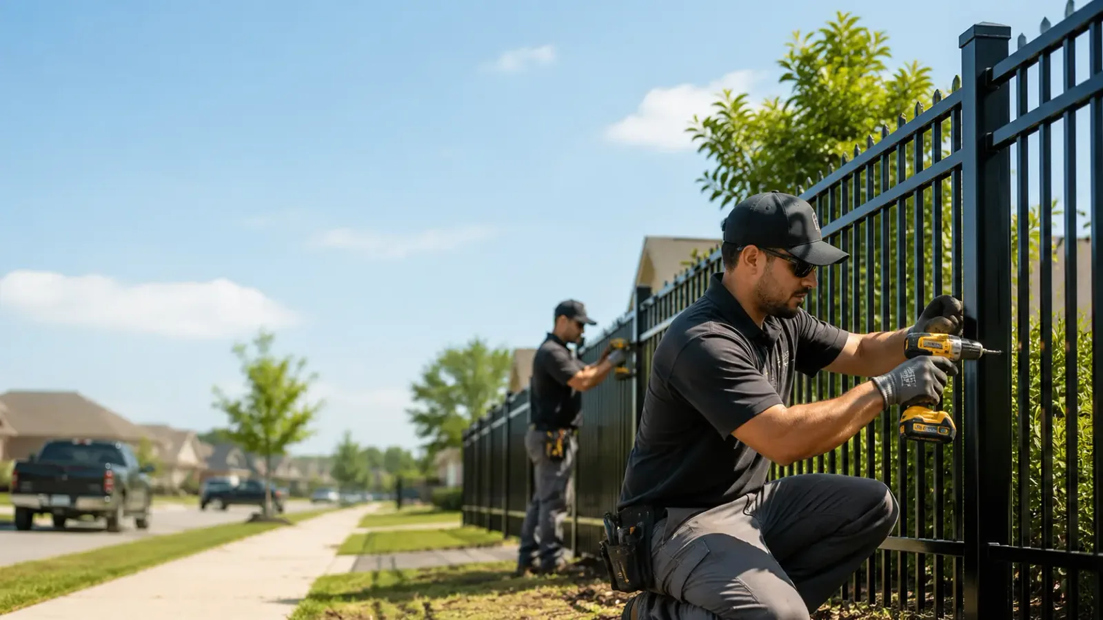 Metal Fence Installation in Wentzville, MO